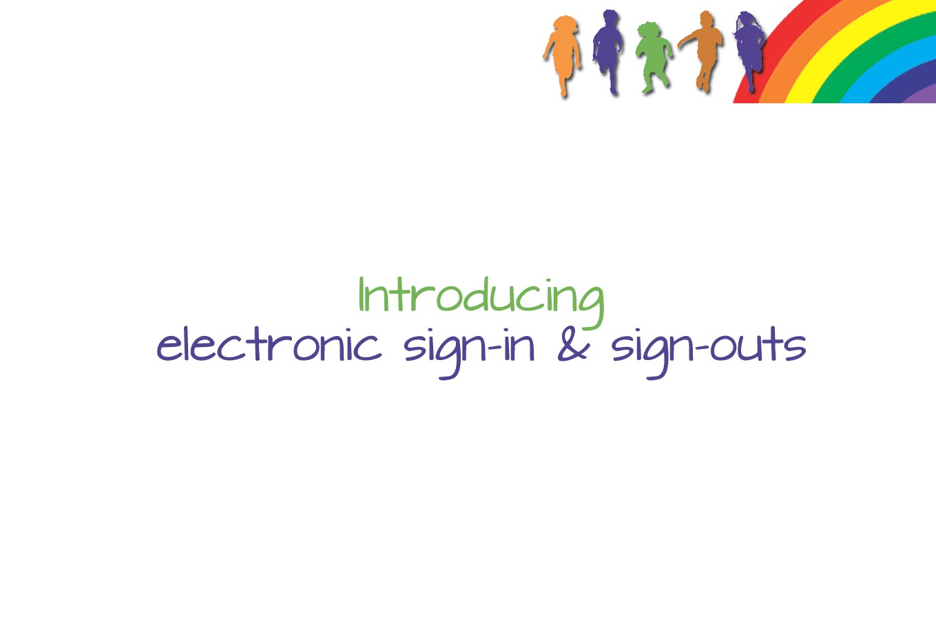electronic registers now available