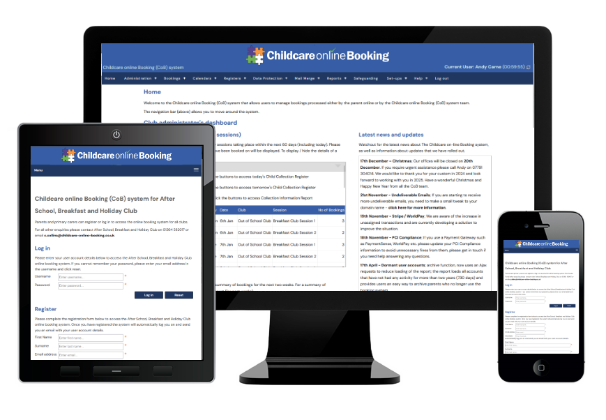 Childcare software childcare online booking 2025