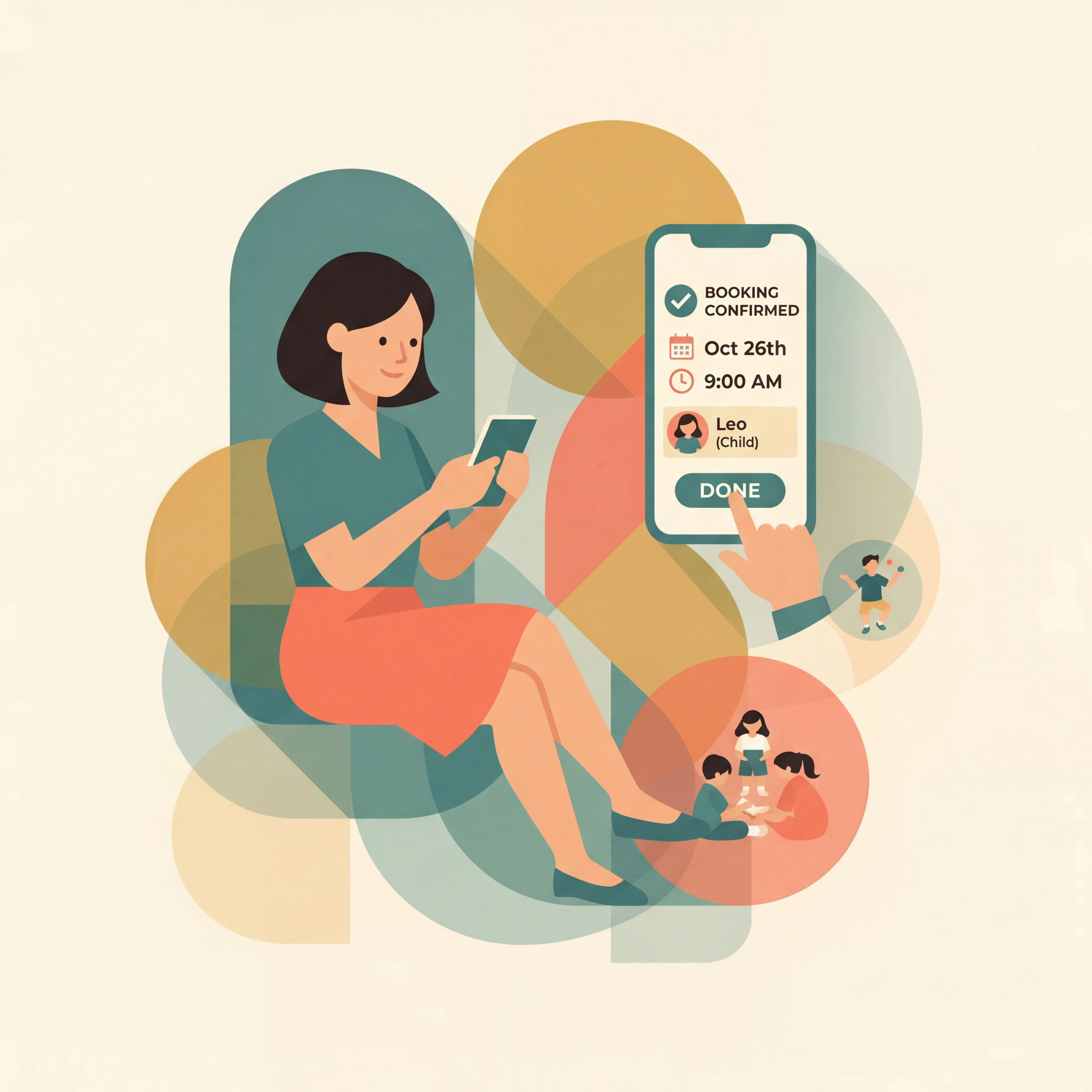 Childcare online Booking Mobile App