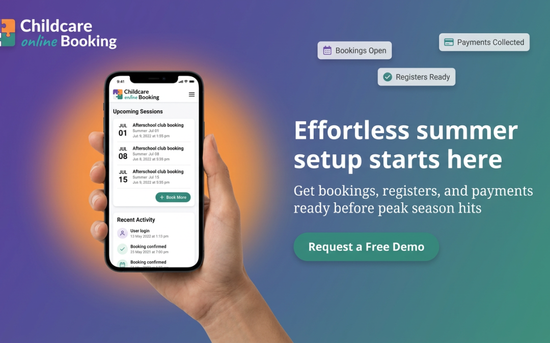 Epic read: Effortless summer setup starts here with Childcare Online Booking