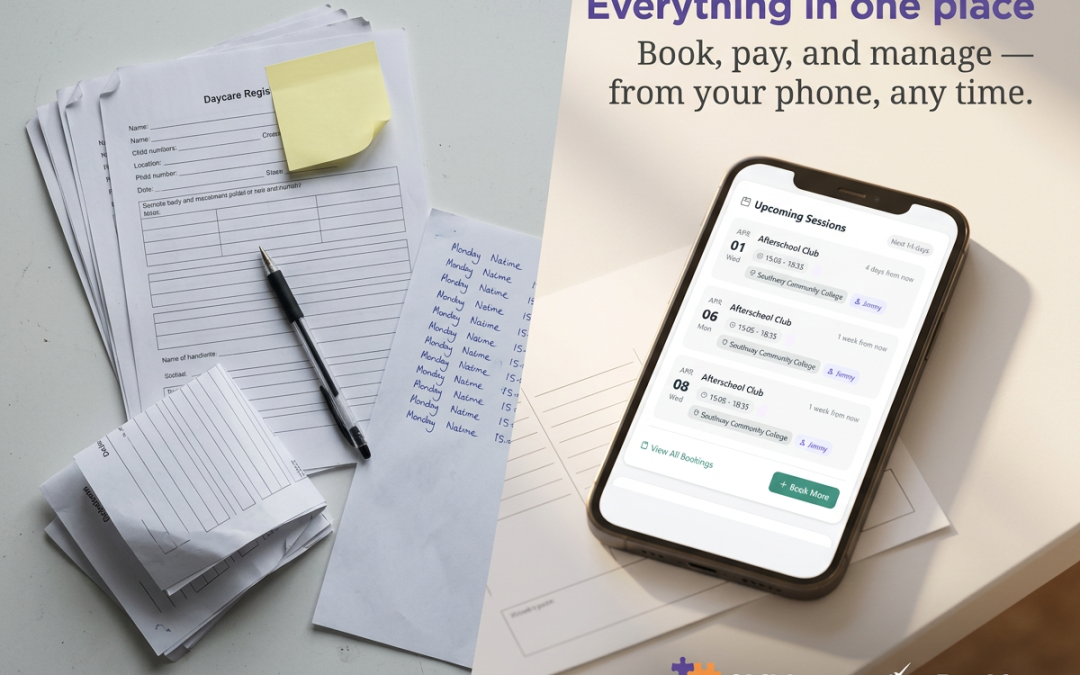 Free printable daycare forms? Try the faster, cleaner mobile booking route