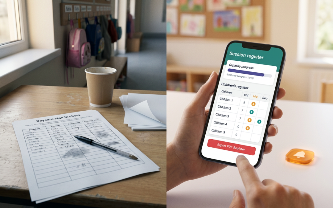 Free Printable Daycare Sign-In Sheet (UK): Quick Arrivals Now, Smarter Digital Registers Next