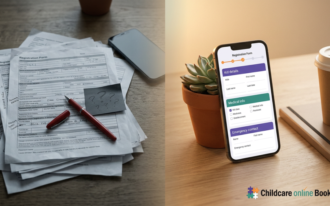 The childcare registration form template parents finish — and staff trust