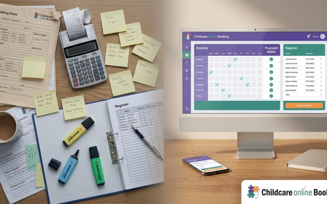 Free co-parenting apps vs an all-in-one childcare booking system: what actually cuts admin